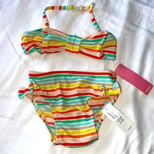 Old Navy Bathing Suit Baby rainbow size 6-12 months